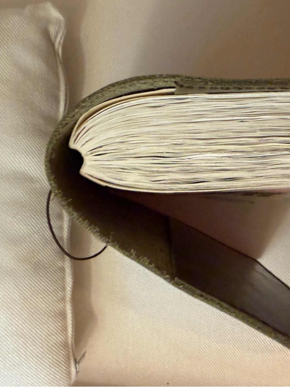 Custom Made - Brown Leather Notebook A5 Cover Only with Elastic Closure - Picture 9 of 10